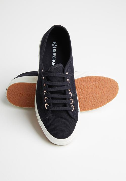 SUPERGA - 2750 big eyelets canvas - aav blue anthracite