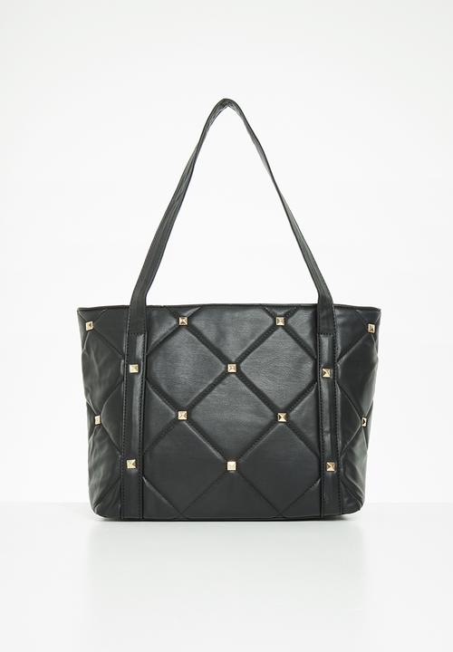 Superbalist - Kylie studded tote bag - black