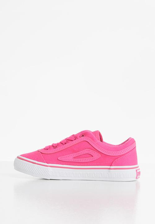 FILA - Classic border 2 canvas - pink/white