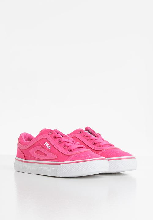 FILA - Classic border 2 canvas - pink/white