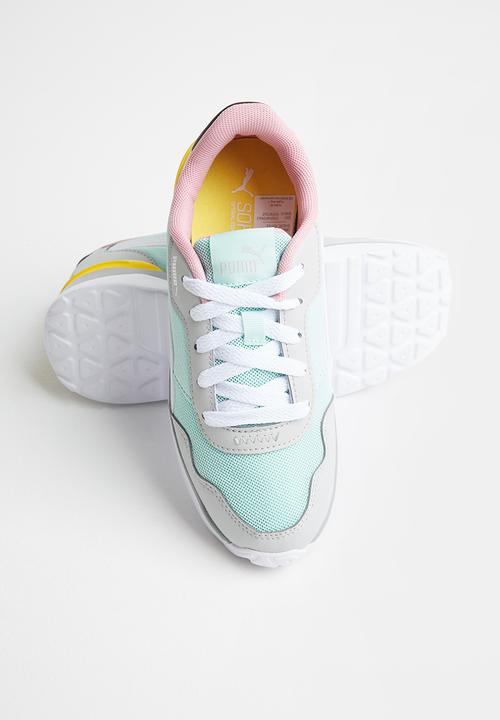 PUMA - Puma r78 voyage ps - eggshell blue-puma white-gray violet