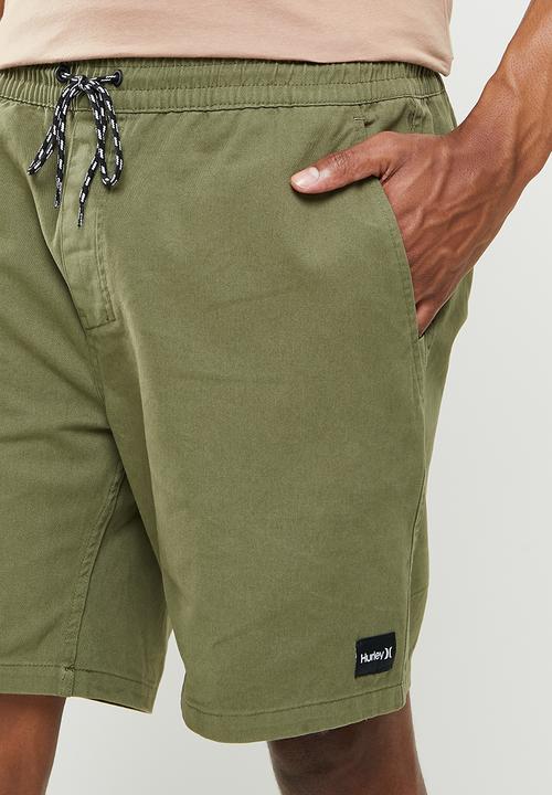 Hurley - Pleasure point volley 18" - olive