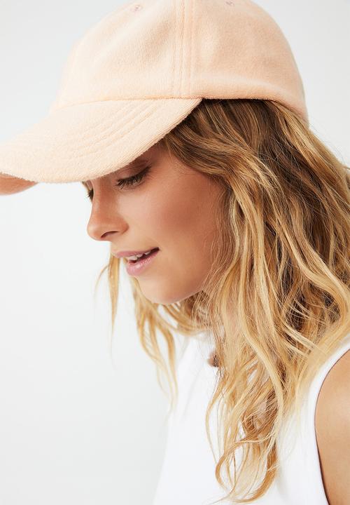 Rubi - Terry dad cap - peach 