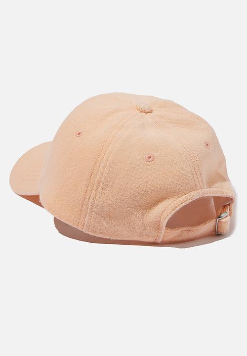 Rubi - Terry dad cap - peach 