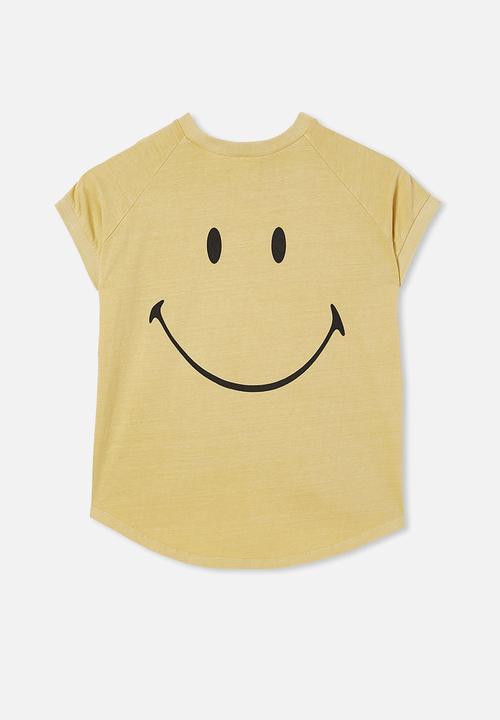 Typo - Dog tee - yellow 