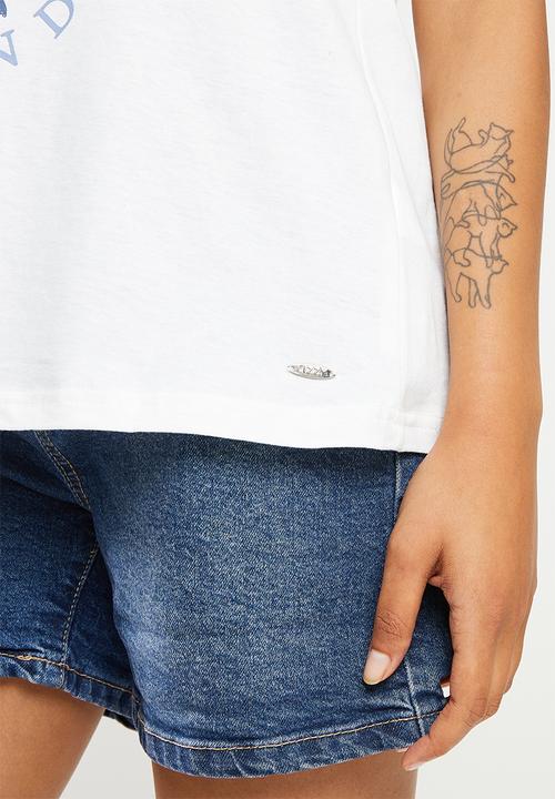 Lizzy - Stephany basic vest - white