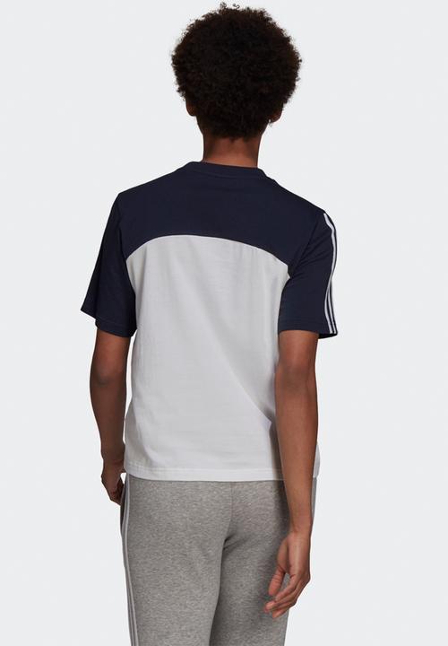 adidas Performance - Cbt perfomance short sleeve tee - navy & white 