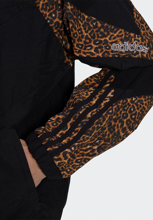 adidas Originals - SPRT ANIMAL PRINT SHARK WOVEN TRACK TOP - multi 
