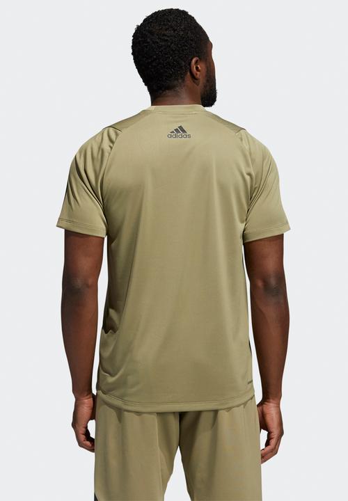 adidas Performance - FREELIFT  3 bar tee - green