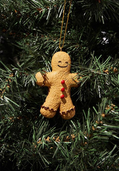 Typo - Resin christmas ornament-baked gingy