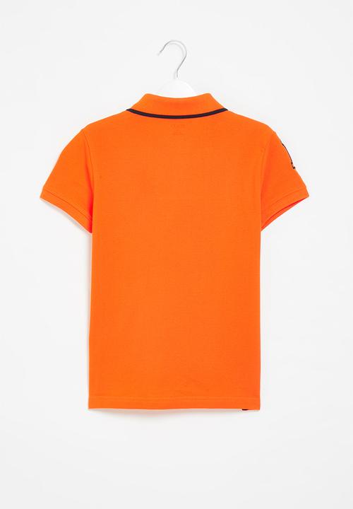 POLO - Boys kyle numerical golfer - orange