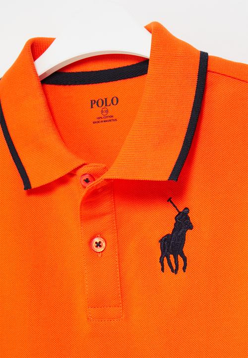 POLO - Boys kyle numerical golfer - orange