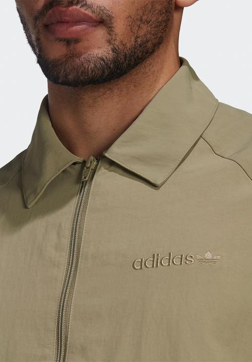 adidas Originals - Trefoil 'area 33' Coach Jacket - khaki green 