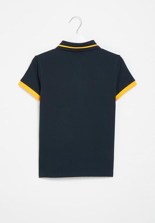 POLO - Boys mason short sleeve golfer - navy