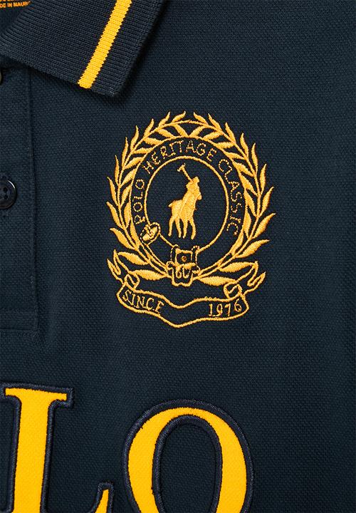POLO - Boys mason short sleeve golfer - navy