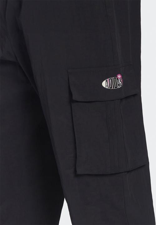adidas Originals - TREFOIL A33 CARGO PANTS - black 