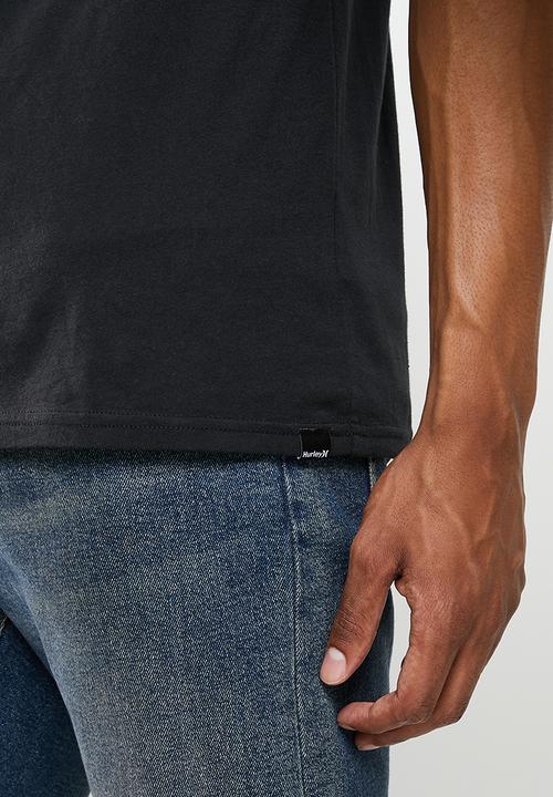 Hurley - Evd wsh core oao solid tee - black