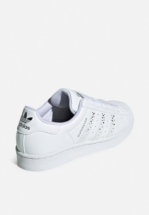 adidas Originals - Superstar j - ftwr white/ftwr white/silver met.