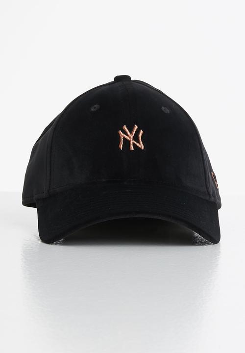 New Era - Female wmns metallic velour 9forty - black