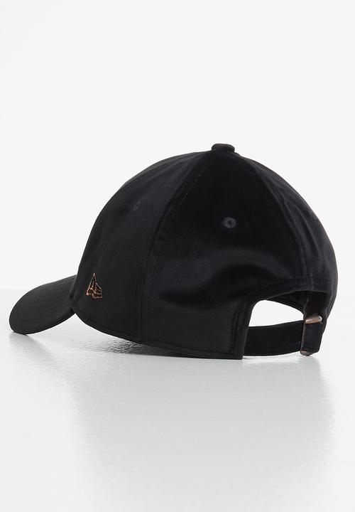 New Era - Female wmns metallic velour 9forty - black