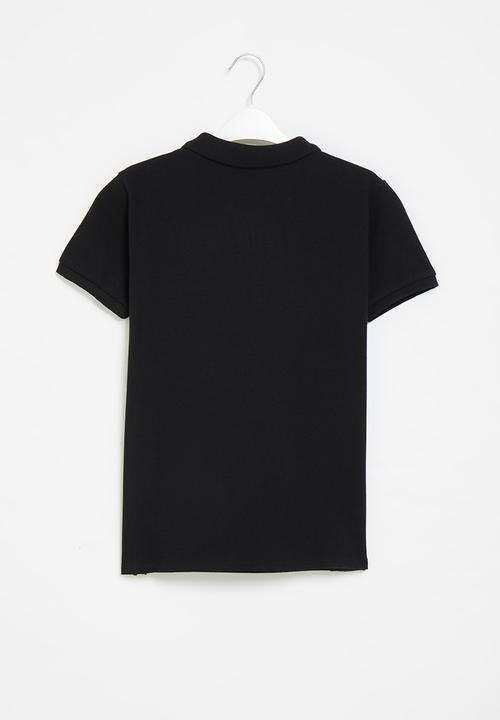 GUESS - Core embroider golfer - black
