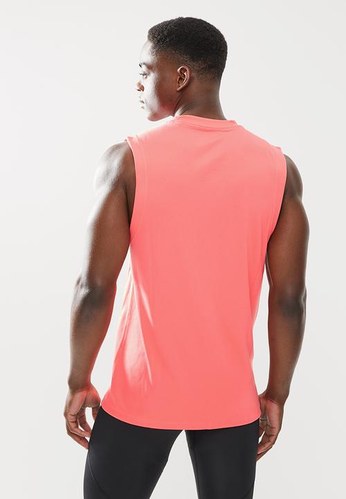 adidas Performance - Aero 3s sl tee  - coral