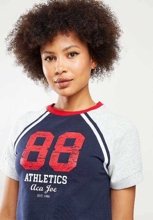 Aca Joe - Ladies aca joe raglan dress - navy