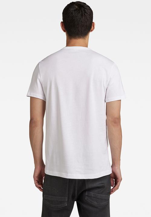G-STAR - Graphic 9 r short sleeve tee - white