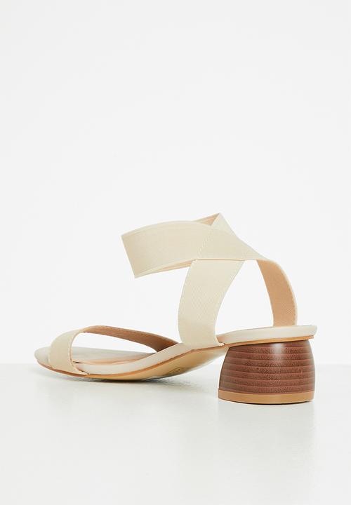 Superbalist - Jupiter open-block heel - neutral 