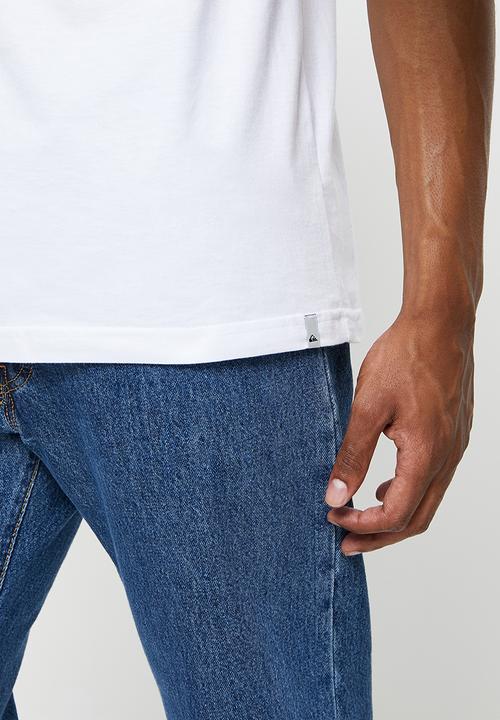 Quiksilver - Empty barrel ss tee - white