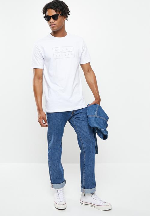 Quiksilver - Empty barrel ss tee - white