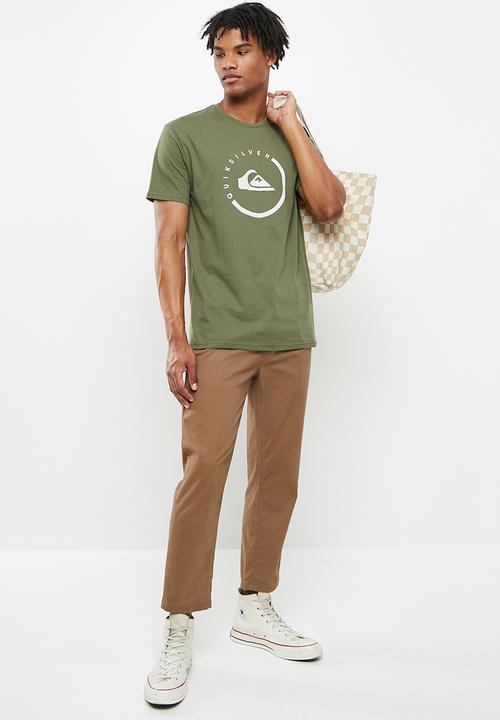 Quiksilver - Everyday active ss tee - olive