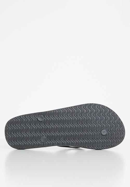 Aca Joe - Print slip-slops - black 