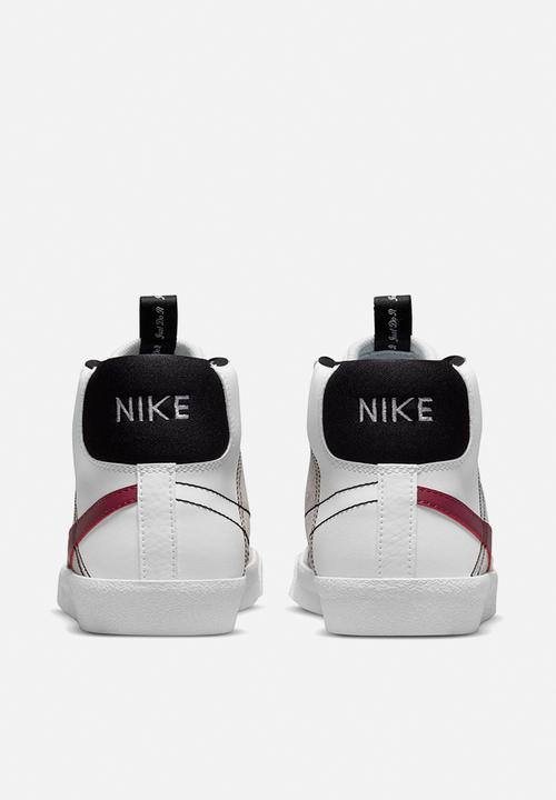 Nike - Kids Nike blazer mid '77 se d - white/rush maroon-black-summit white