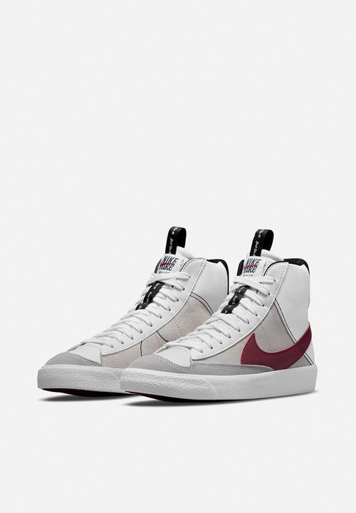 Nike - Kids Nike blazer mid '77 se d - white/rush maroon-black-summit white