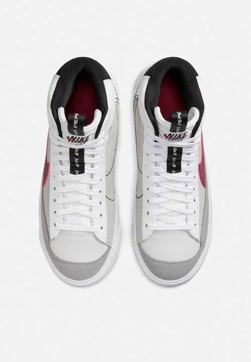 Nike - Kids Nike blazer mid '77 se d - white/rush maroon-black-summit white