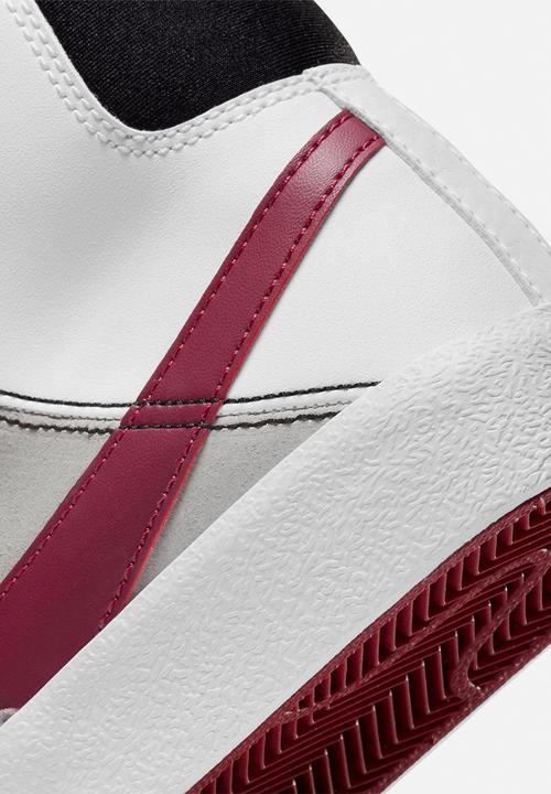 Nike - Kids Nike blazer mid '77 se d - white/rush maroon-black-summit white