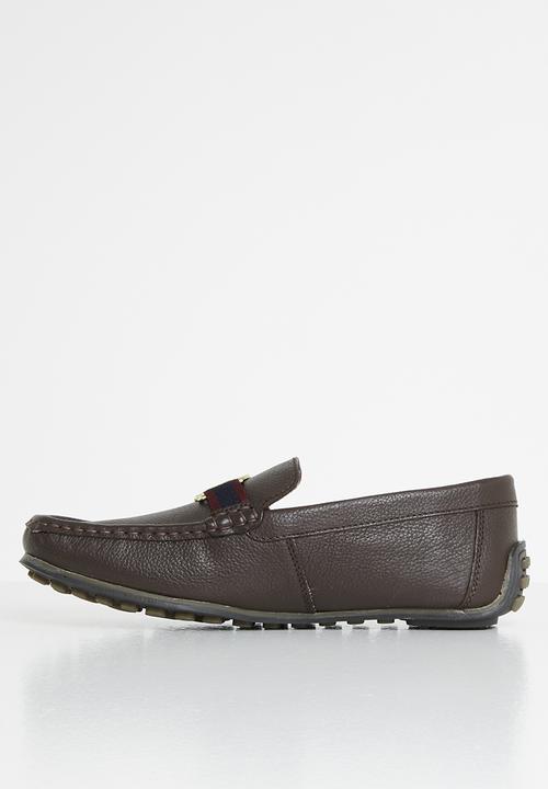 POLO - Devin leather moccassin - brown