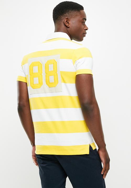Aca Joe - Yd 88 rugby golfer - yellow & white