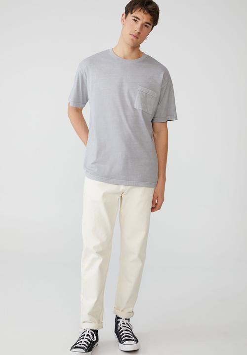 Cotton On - Loose fit t-shirt - overcast grey