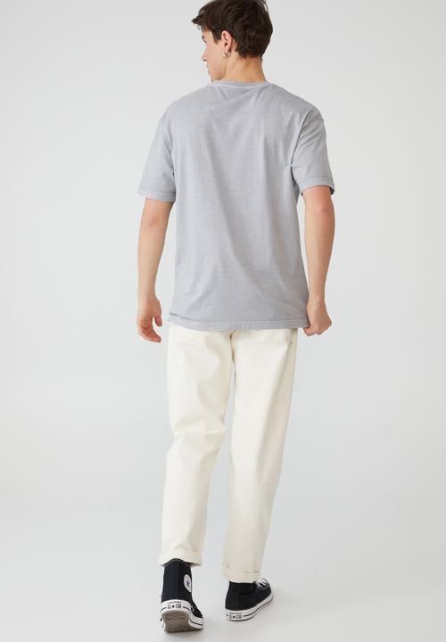 Cotton On - Loose fit t-shirt - overcast grey