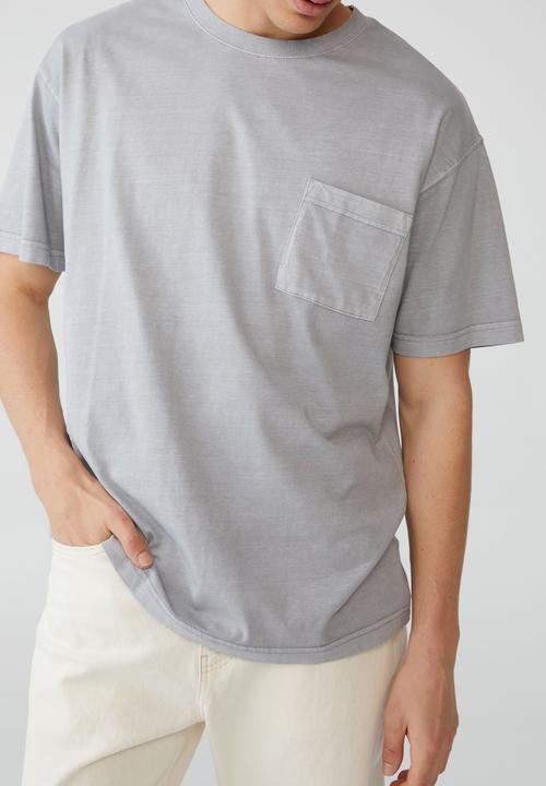 Cotton On - Loose fit t-shirt - overcast grey