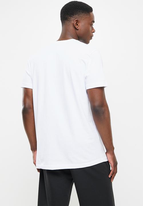 adidas Performance - Adidas M tee - white/black