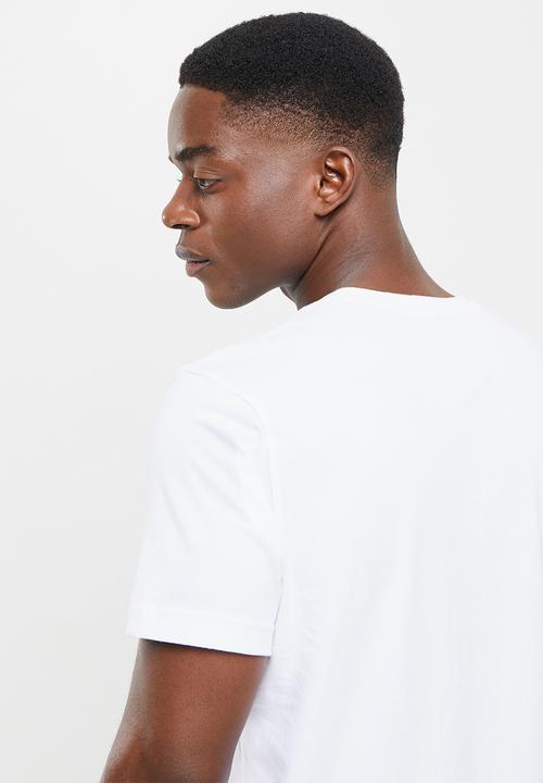 adidas Performance - Adidas M tee - white/black