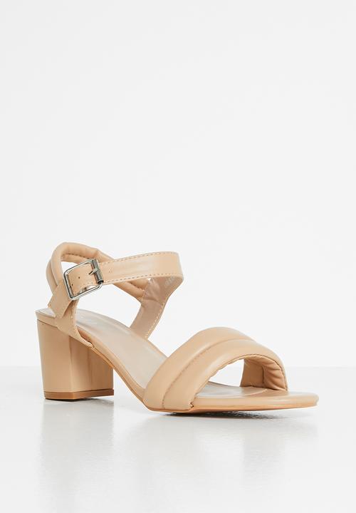 edit - Lark block heel - beige