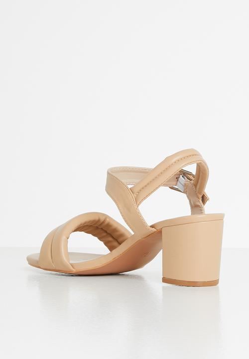 edit - Lark block heel - beige