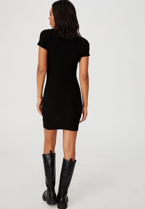 Cotton On - Essential mini dress - black