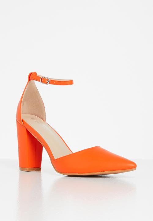 Superbalist - Annabelle block heel - orange