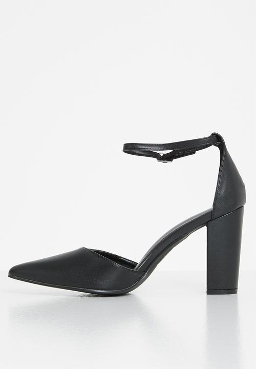 Superbalist - Annabelle block heel - black