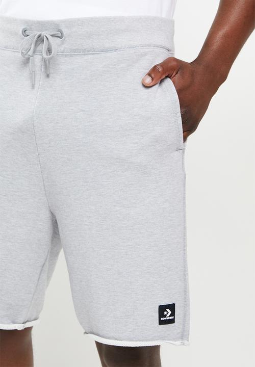 Converse - Essentials cut off shorts - light vintage grey heather